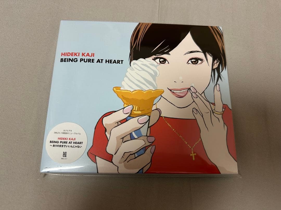 カジヒデキ BEING PURE AT HEART CD