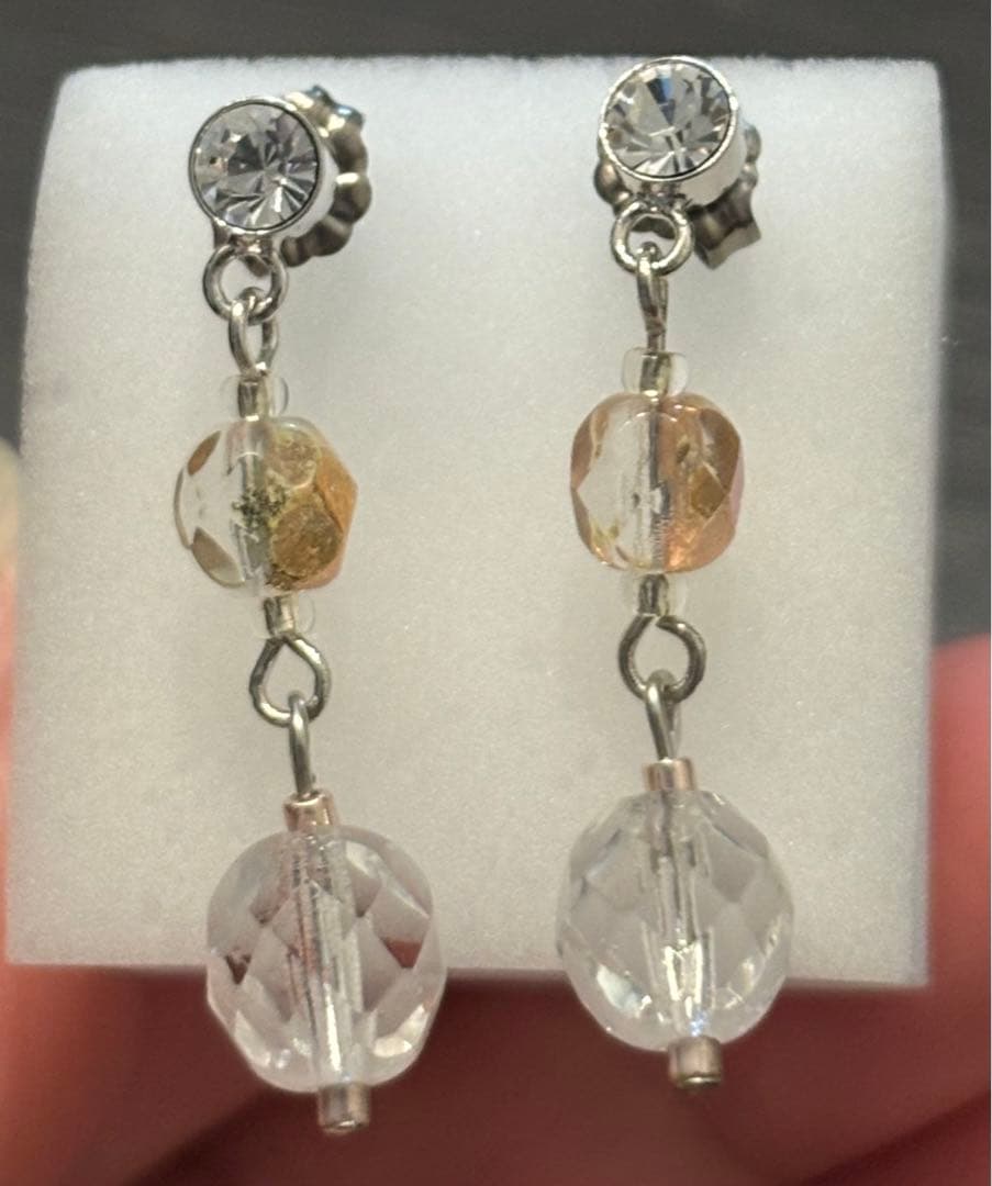 ANTERPRIMA シルバーパーティーバッグ＆アクセサリー３点セット