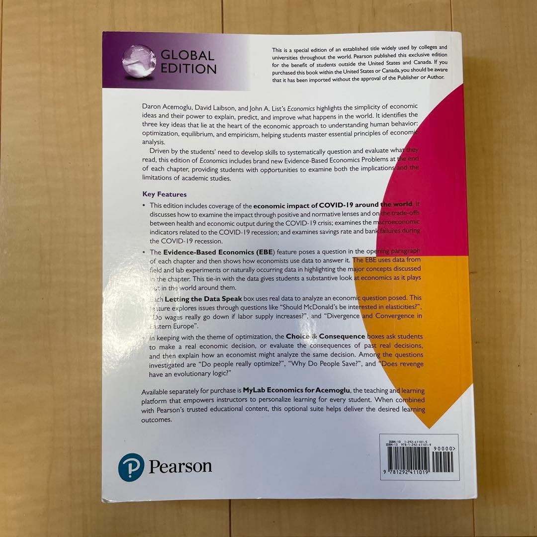 ビジネス・経済 economics 3E global edition
