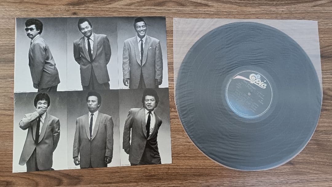 シャネルズ SOUL SHADOWS LP 帯あり 国内盤 EPIC