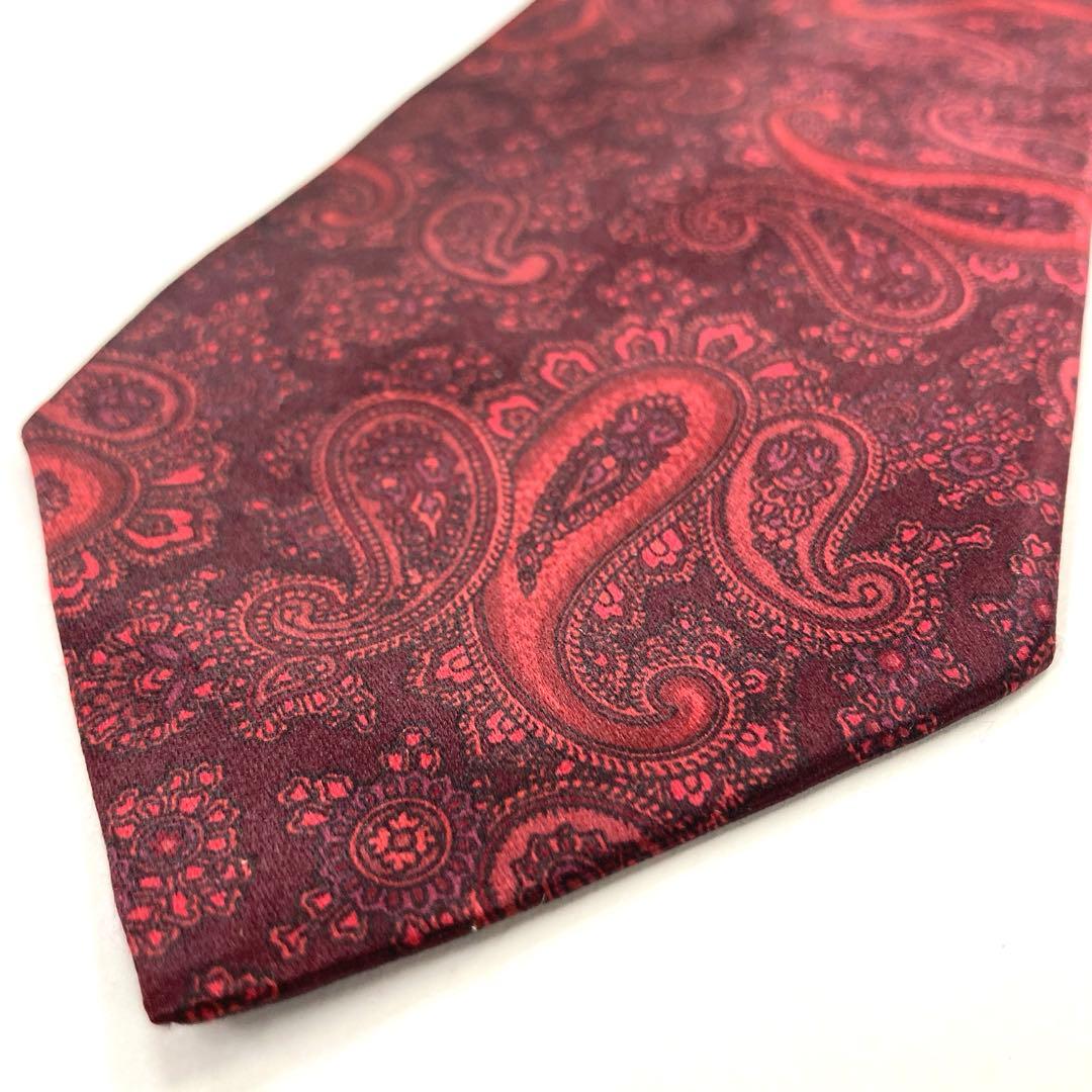 【極美品】YVES SAINT LAURENT ネクタイ 新品同様 光沢 手触り