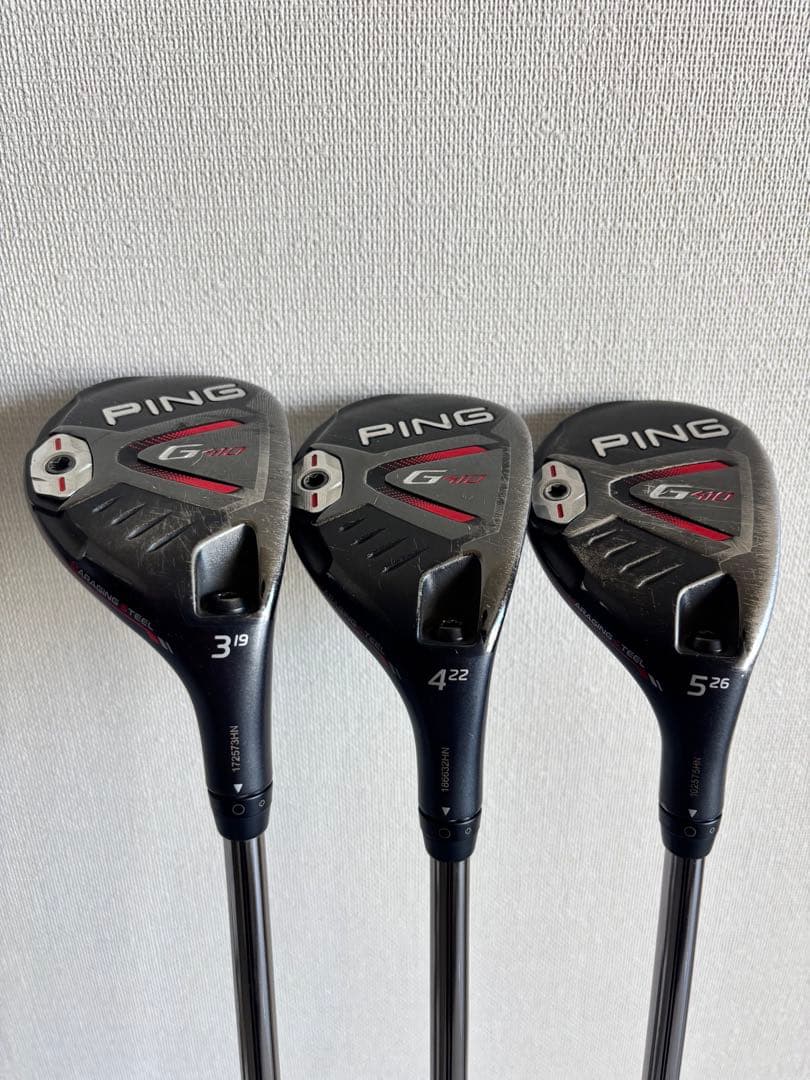 名器 PING G410 3U 4U 5U TOUR 173-85S 3本