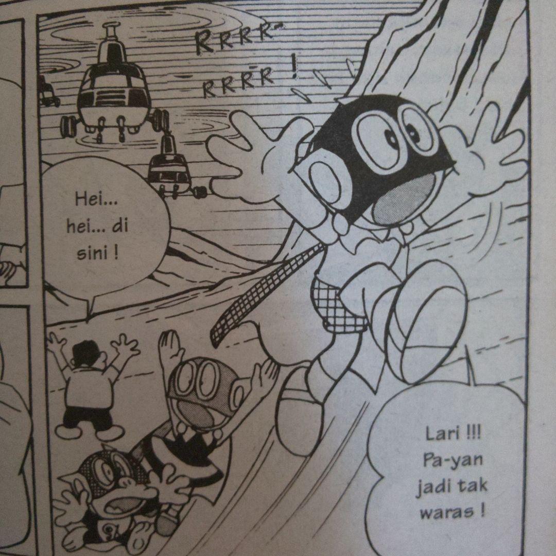 パーマン漫画本インドネシア語版 P.MAN SUPER KID (PURMAN)