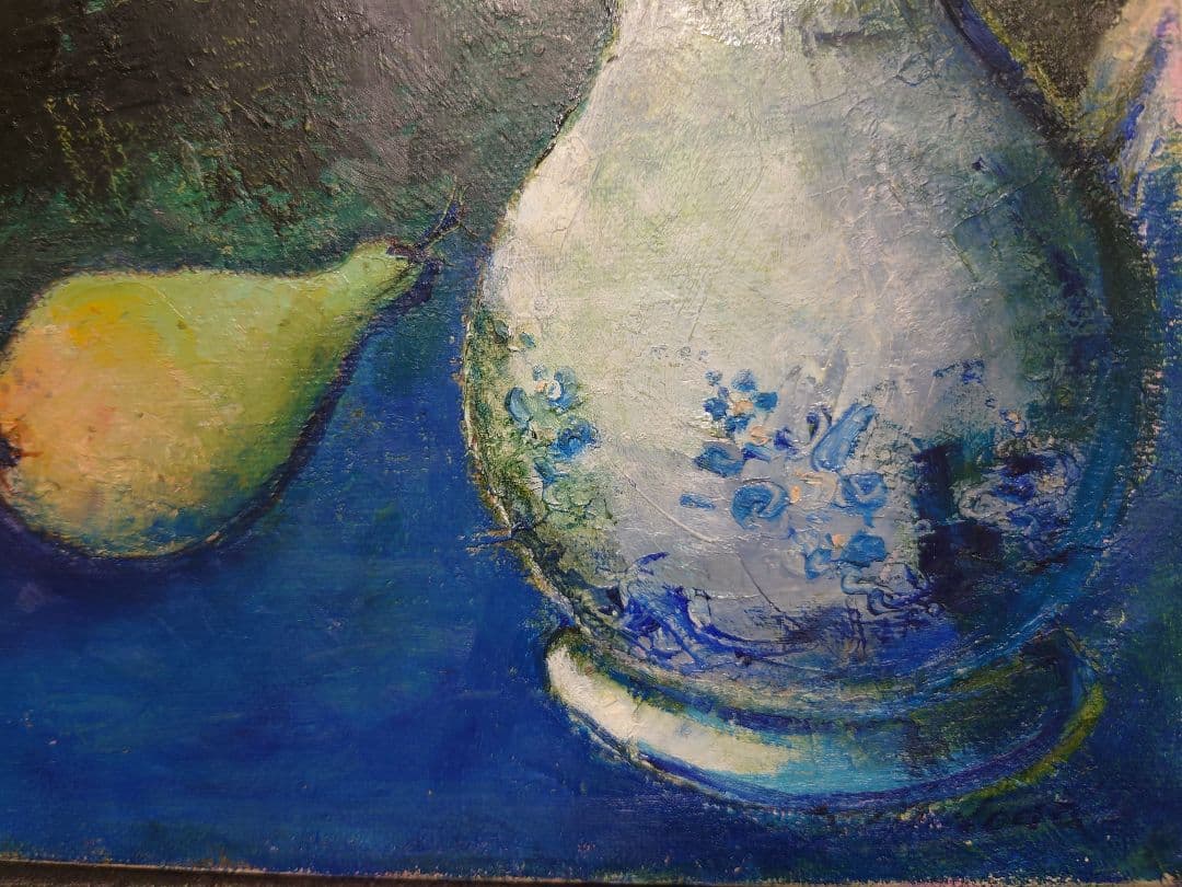 コルドバ(スペイン)の街角　油彩画 Y. SINODA