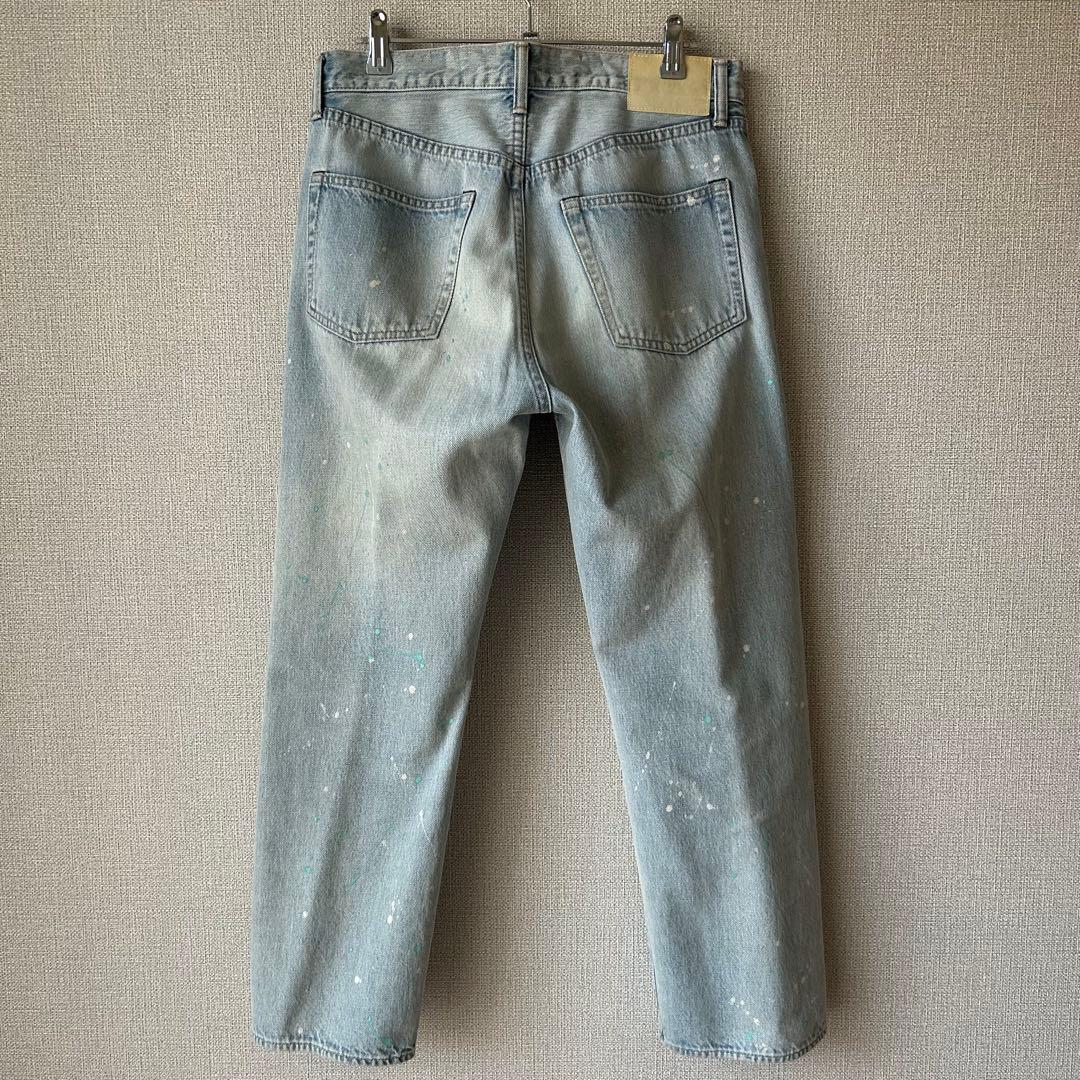 パンツ UNUSED Painted Denim Pants