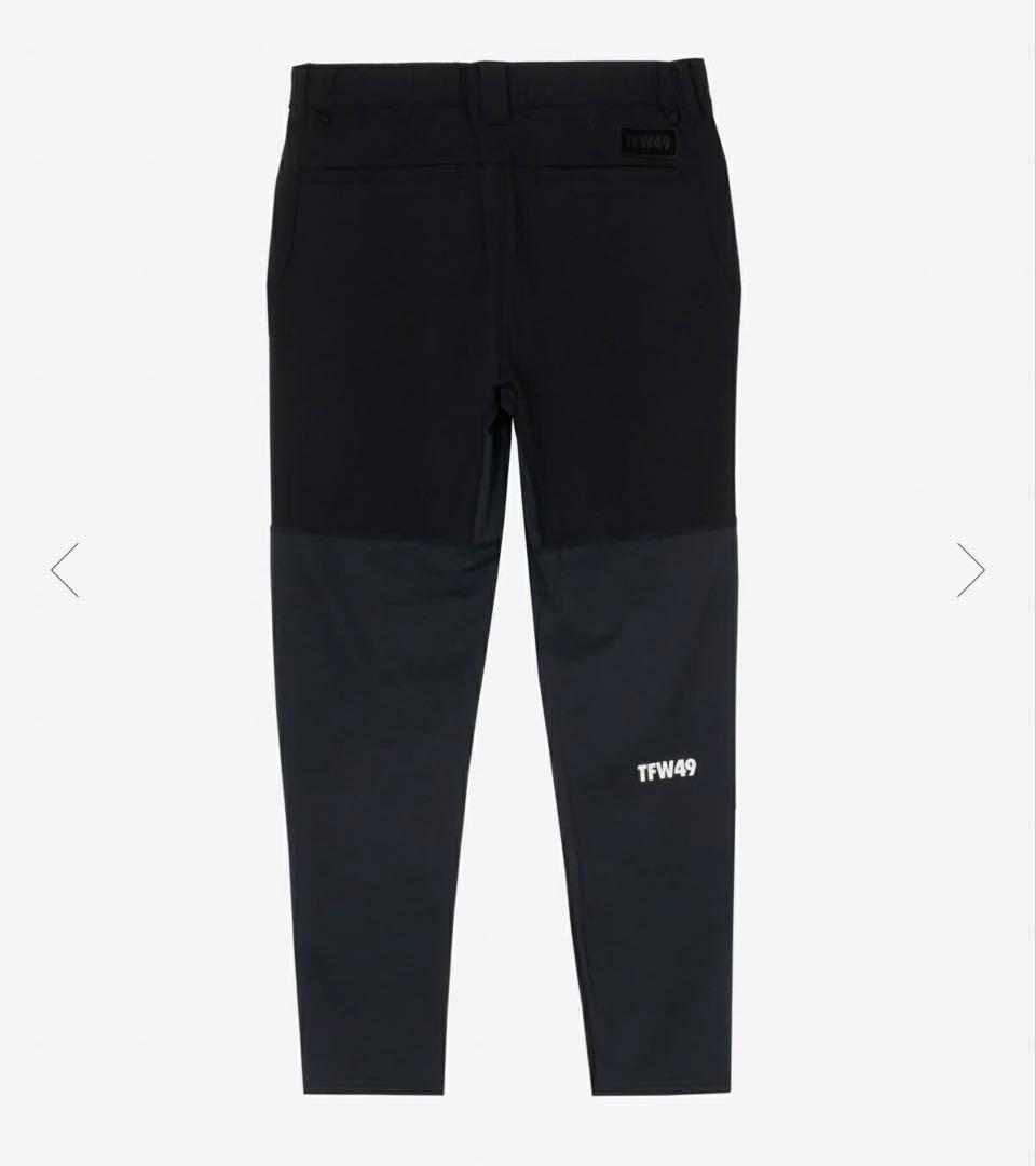 TFW49 ストレッチハイブリッドパンツ ブラック サイズL