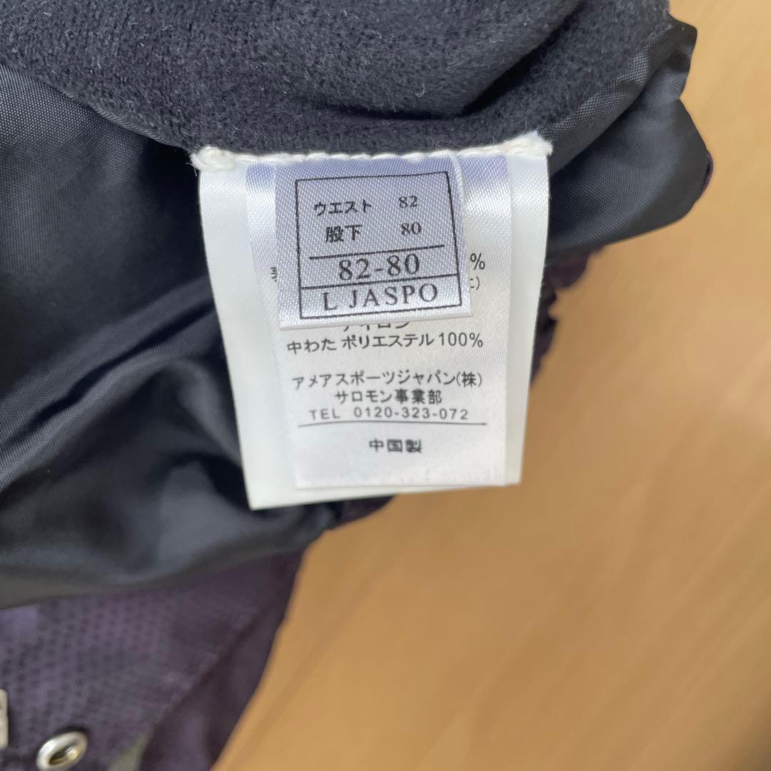 サロモン　SALOMON スキーウェア　サイズL 中古