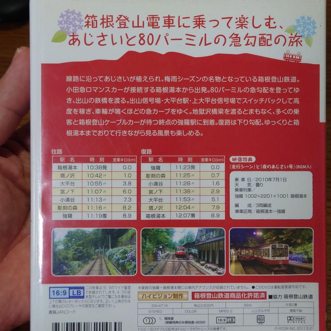 箱根登山鉄道 あじさい電車 箱根湯元～強羅 往復