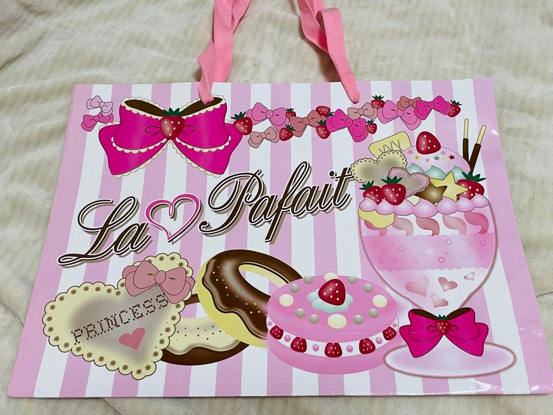 La Pafait ショップ袋　3つセット ラパフェLa♡pafaitショッパー