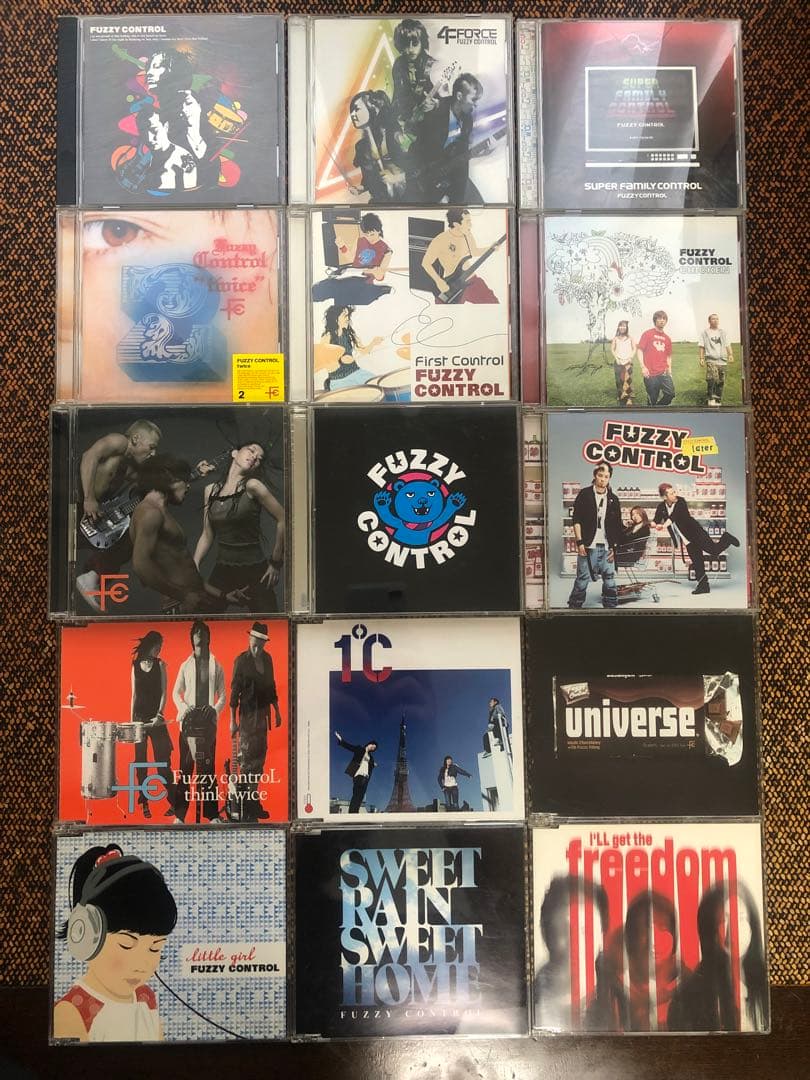 FUZZY CONTROL ファジーコントロール CD 15枚セット