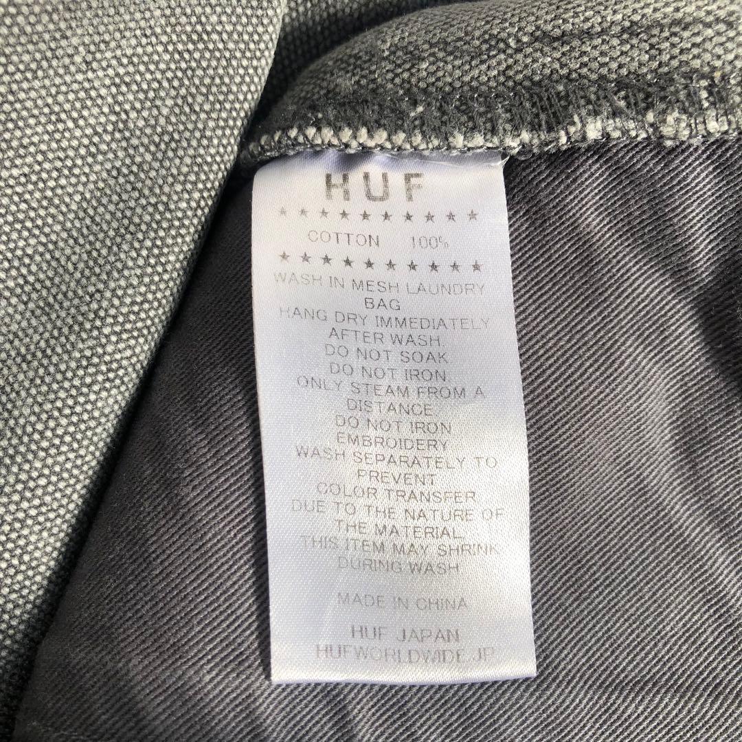 美品 HUF TAGGED DOUBLE KNEE PANT ダブルニーパンツ