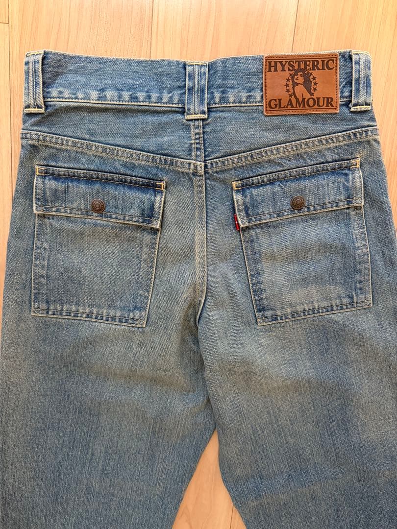 HYSTERIC GLAMOUR ブッシュデニムパンツ