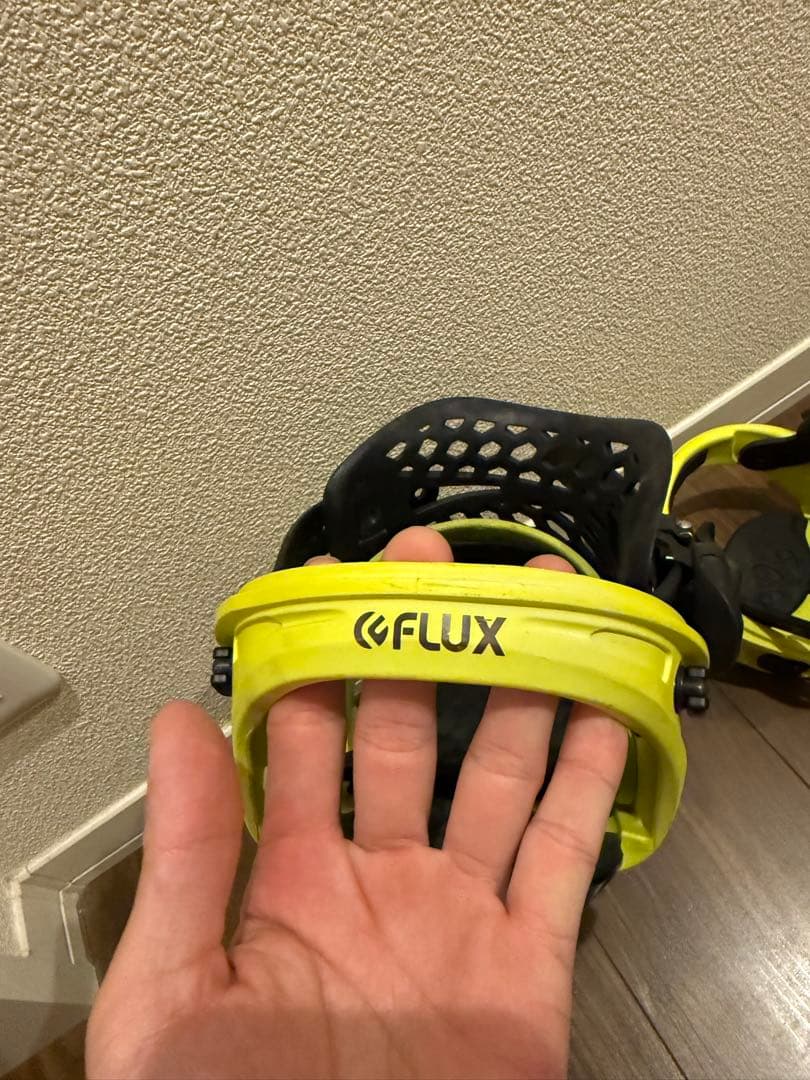 FLUX スノーボード ビンディング DSL Mサイズ イエロー
