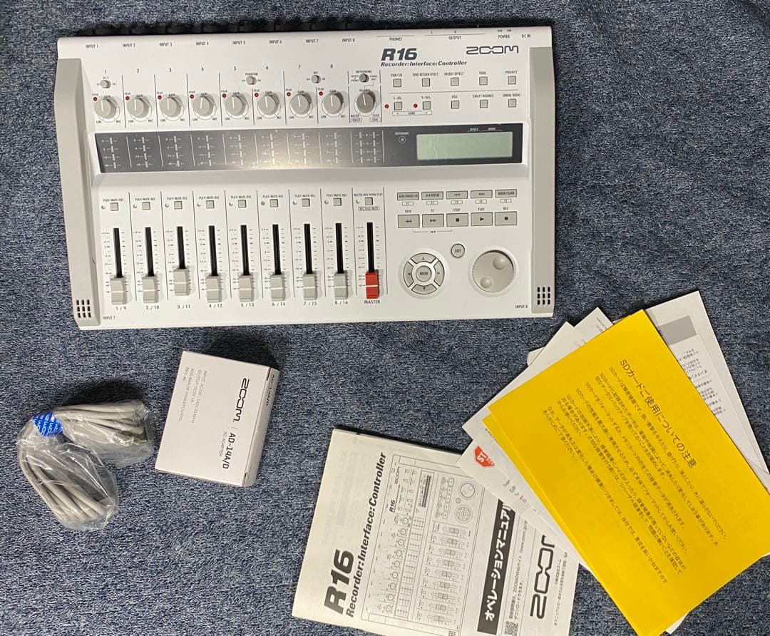 配信機器・PA機器・レコーディング機器 ZOOM R16 recorder:interface:controller