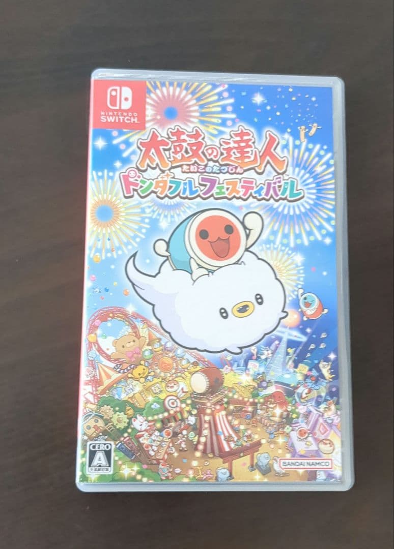 太鼓の達人 ドンダフルフェスティバル　太鼓とバチ セット
