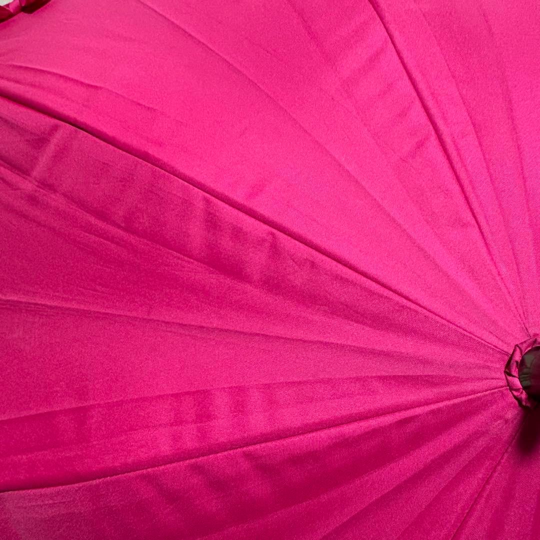 JILLSTUART リボン付き晴雨兼用UV遮光遮熱パラソル　ピンク　傘