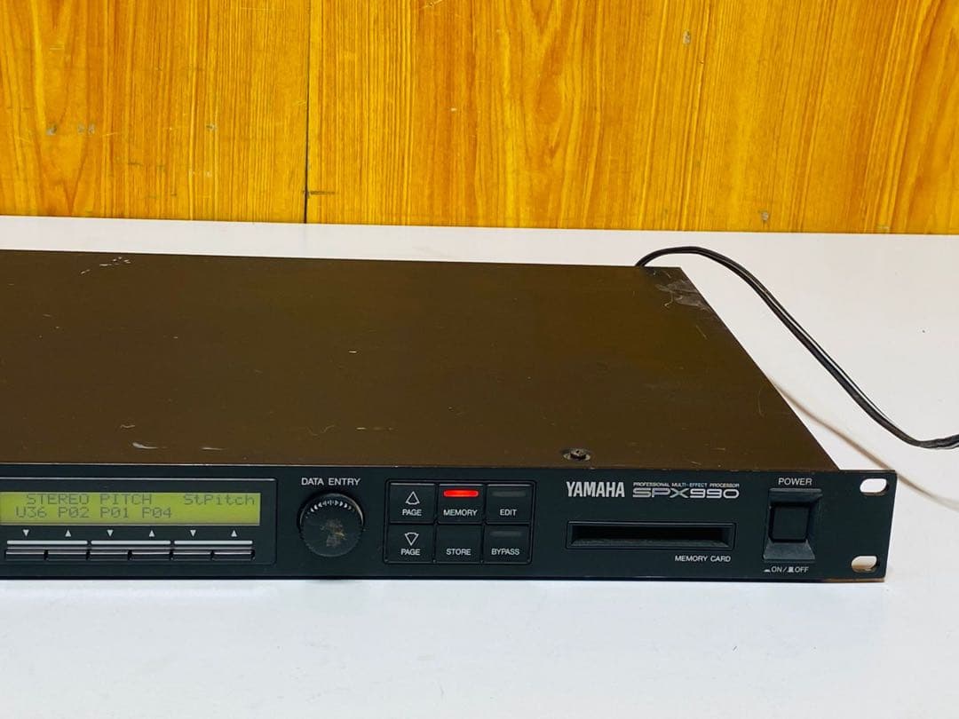 Yamaha SPX 990 デジタルエフェクター 日本制