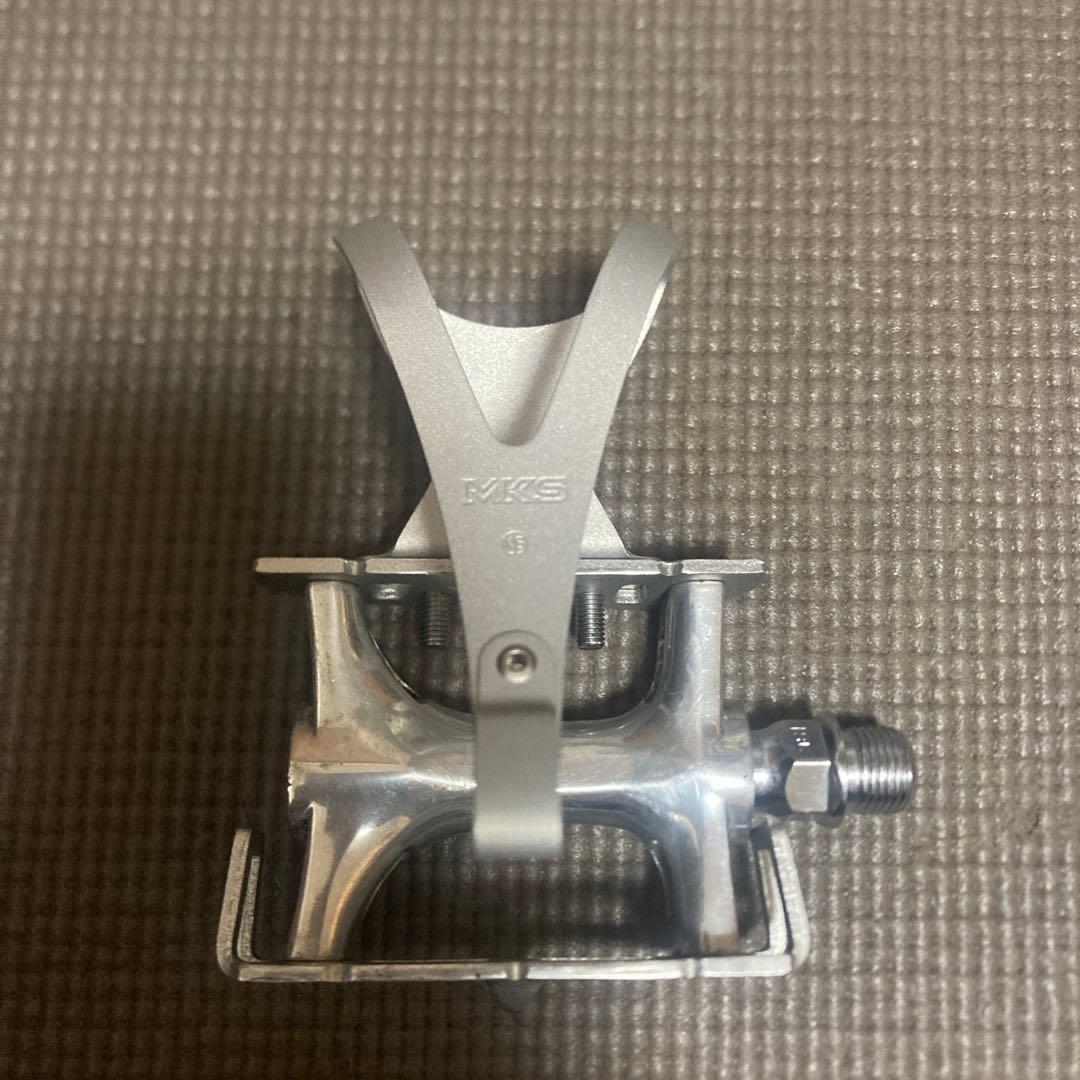 MKS  NUEVO njs競輪ペダル &トゥークリップアルミSサイズ