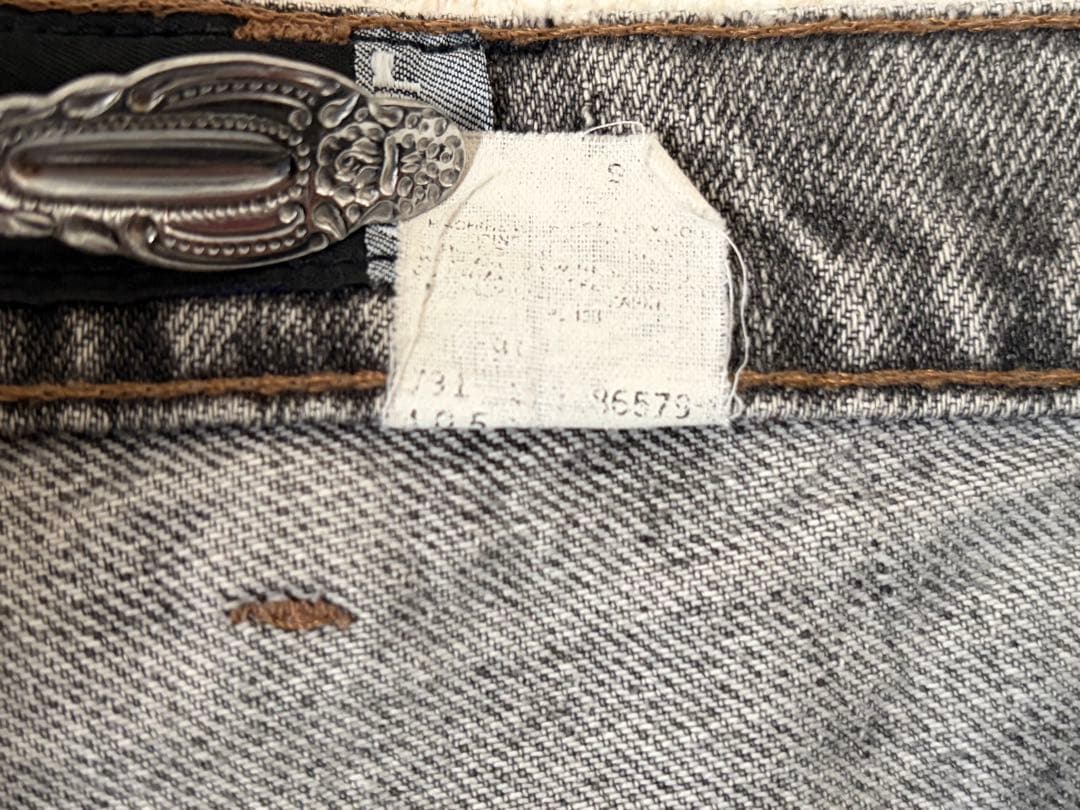 90s Levi’s silverTab BAGGY 先染めブラック USA製