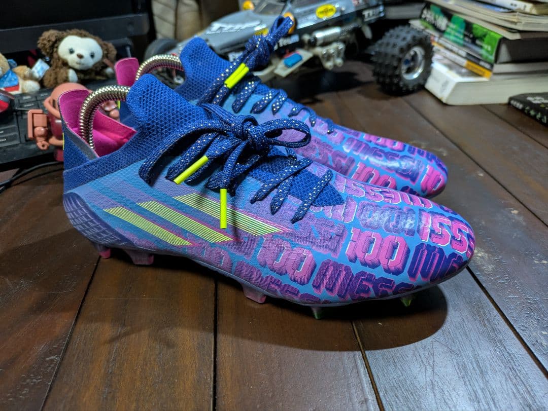 新品！アディダス　Xスピードフロー.1FG メッシモデル