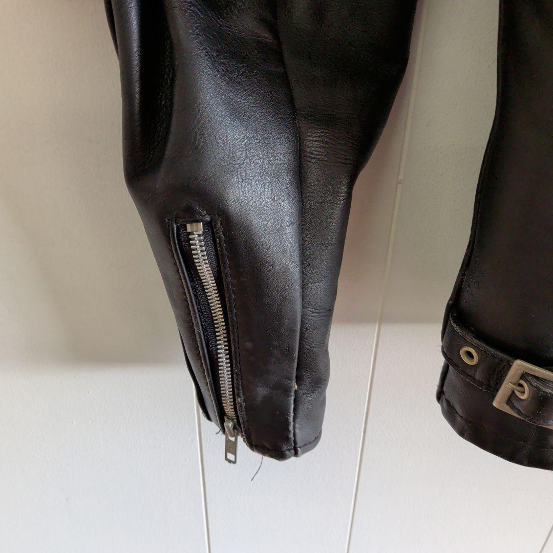 ジャケット・アウター schott leather jacket 36 black USA