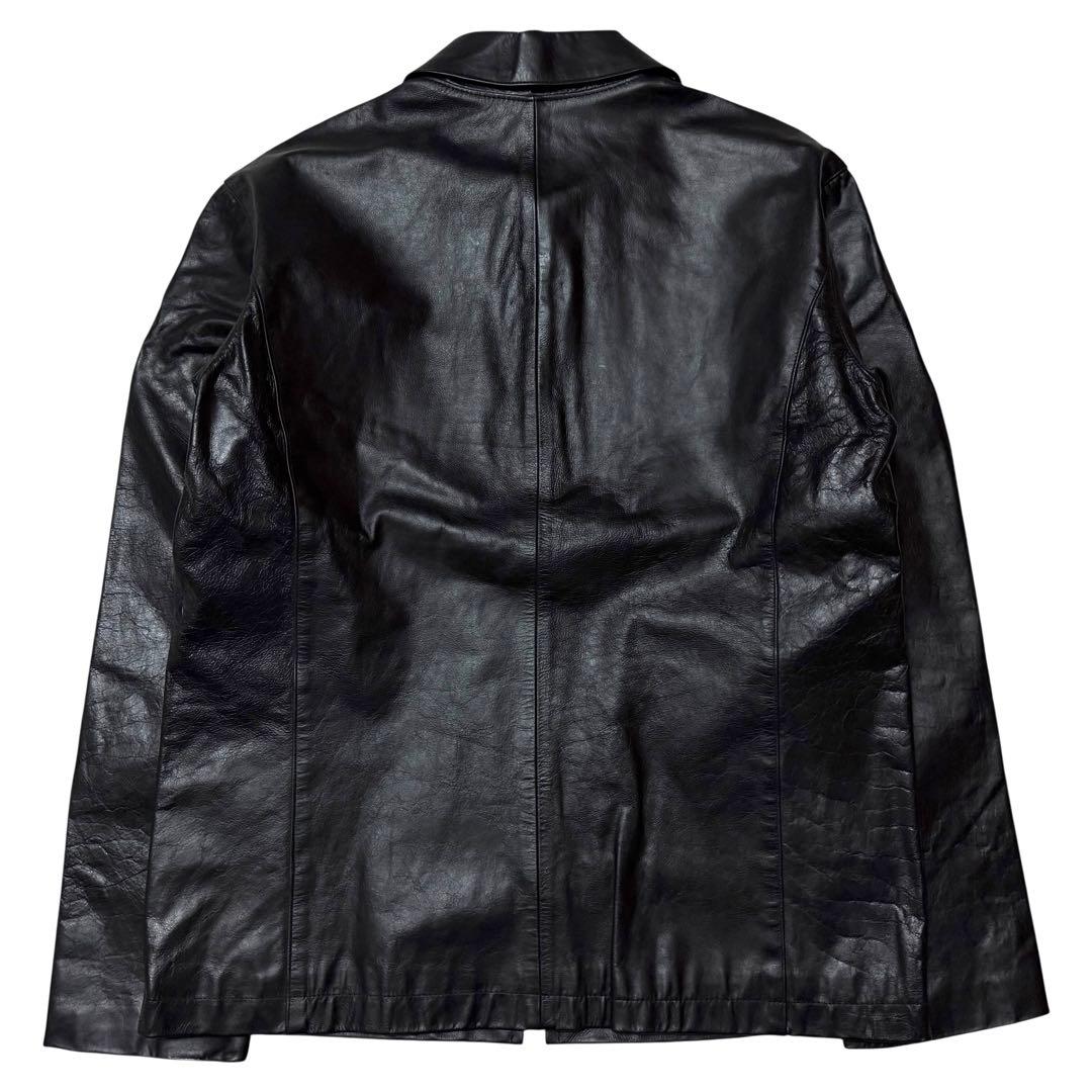 A.P.C. 牛革 カウ レザー ライダース ジャケット ブルゾン ブラック M