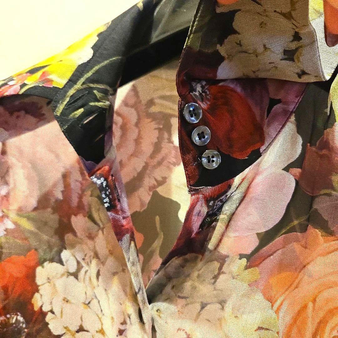 ドルチェ&ガッバーナ! SILK薔薇のお花いっぱいのシアワセ&COOLブラウス。
