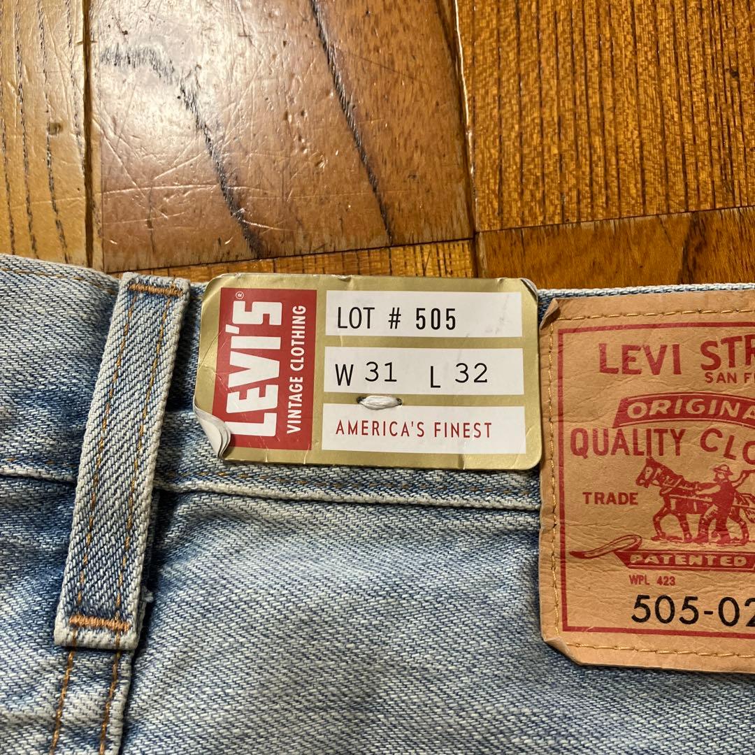 LEVI'S VINTAGE CLOTHING 505 未使用品
