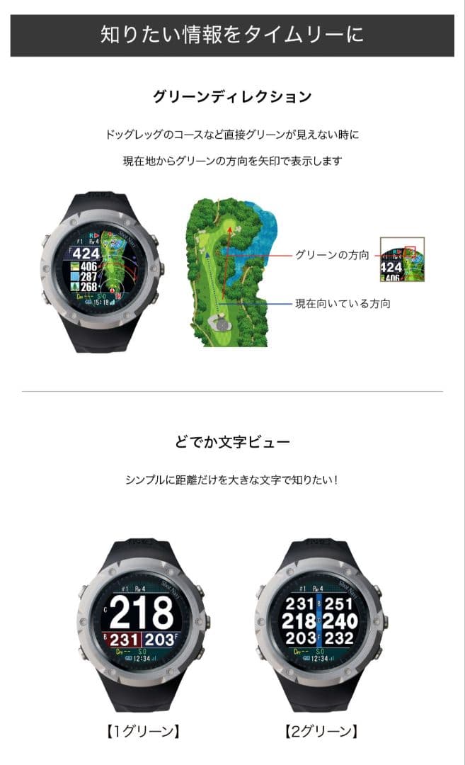 Shot Navi Evolve SE ゴルフ GPS ウォッチ