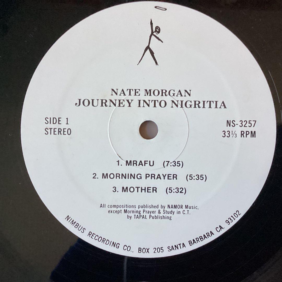 ◆Nate Morgan◆JOURNEY INTO NIGRITIA◆USオリジ