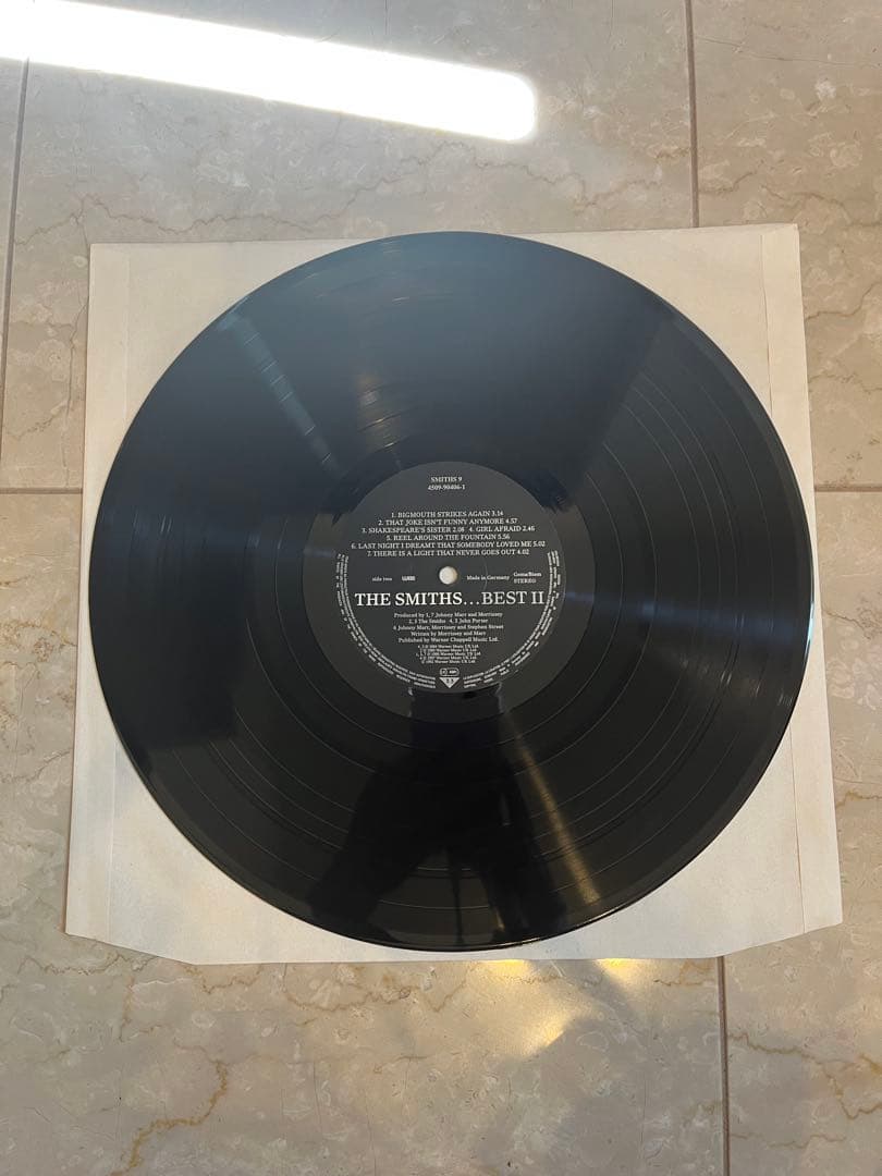 THE SMITHS BEST II UK盤アナログレコード