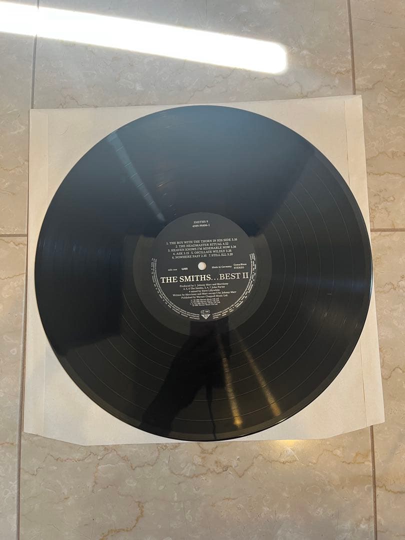 THE SMITHS BEST II UK盤アナログレコード