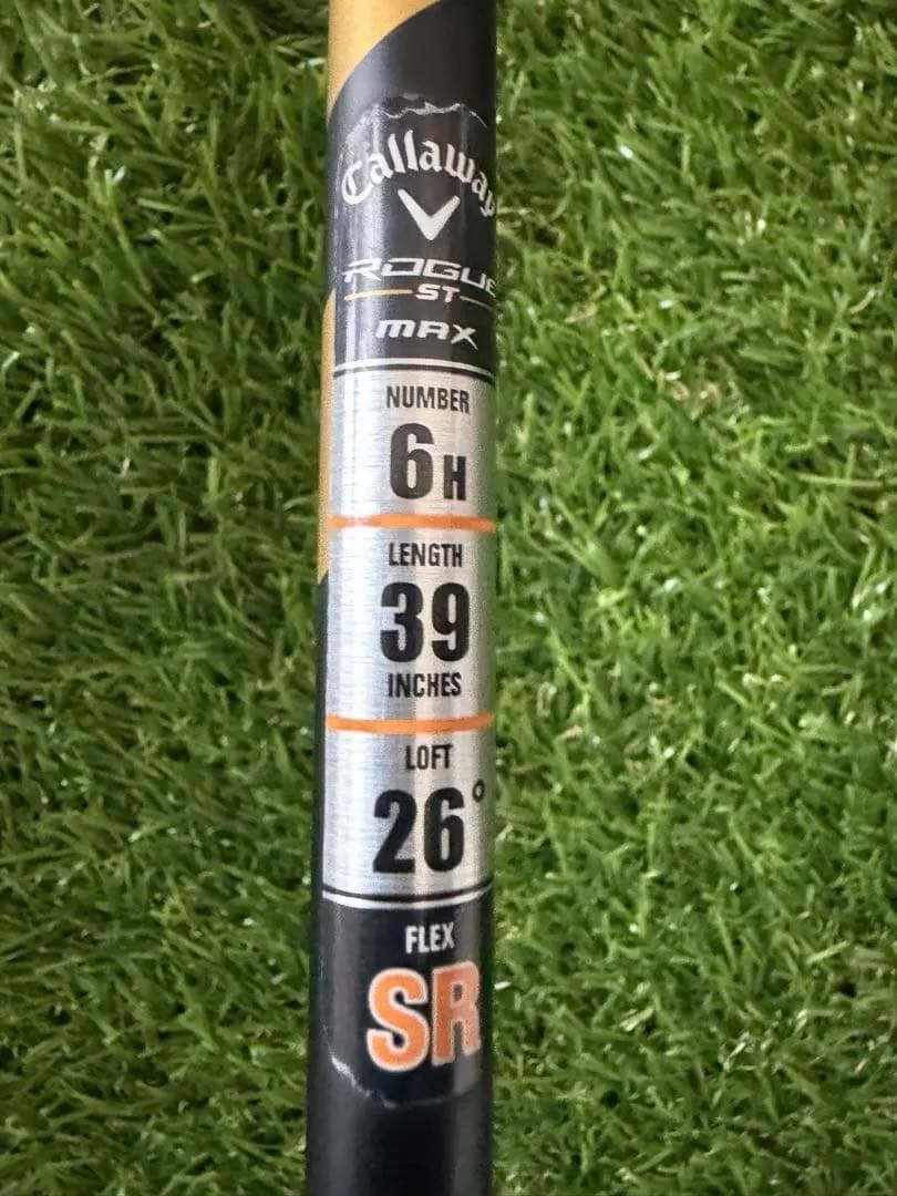 キャロウェイ　ローグ ST MAX ユーティリティ 6番 VENTUS 5-SR