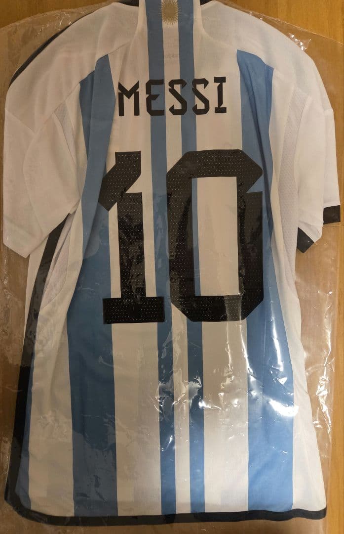 adidas アルゼンチン代表 メッシ 10 Lサイズ ユニフォーム