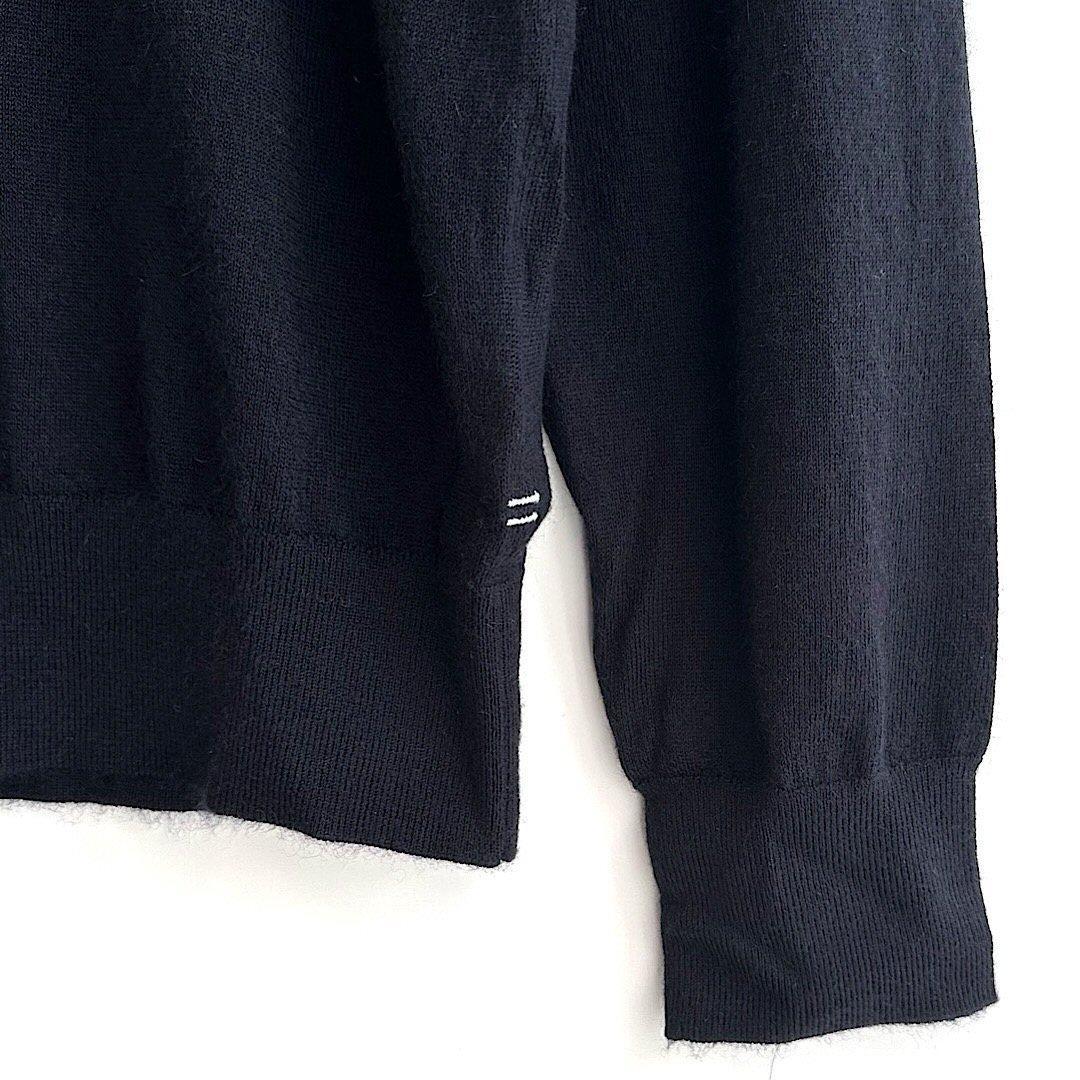 534★パーリーゲイツ 定価41,800円カシミヤニット セーター紺 サイズ7