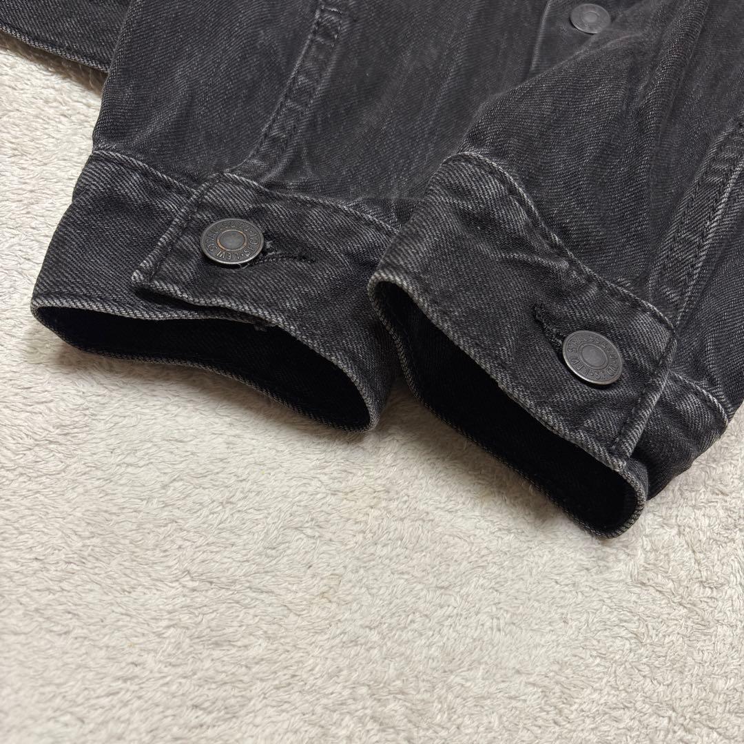 美品✨M リーバイス 72334 後染めブラック デニムジャケット70506型