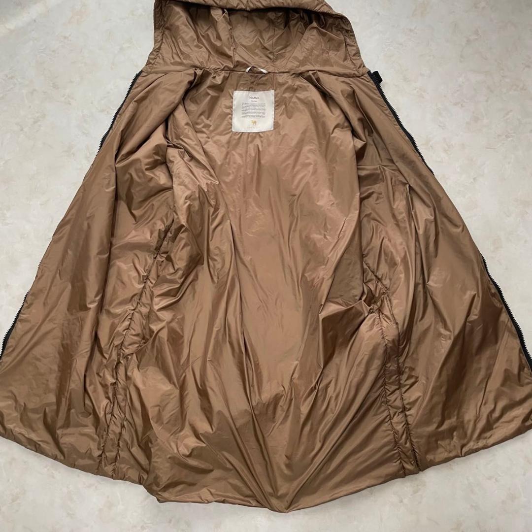 MaxMara The Cube CAMELUXE ケープ　ポンチョ　中綿　M