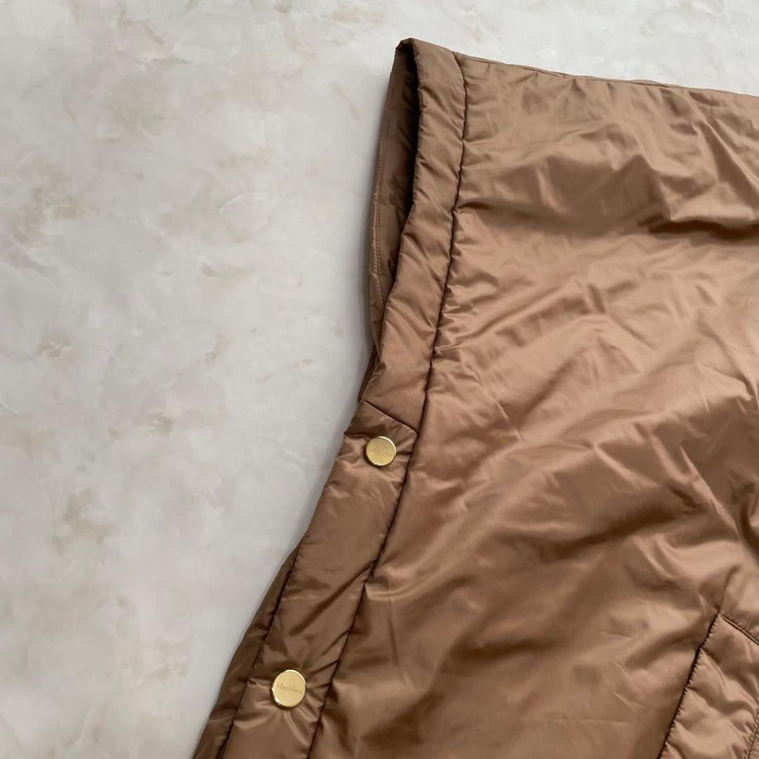 MaxMara The Cube CAMELUXE ケープ　ポンチョ　中綿　M