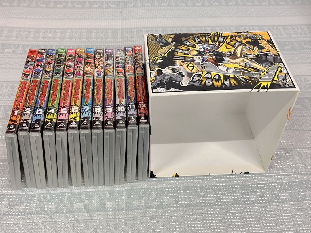 全巻セットDVD 獣電戦隊 キョウリュウジャー 全12巻全巻収納BOX付き