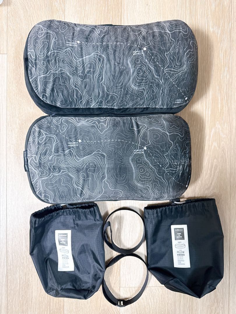 ✅【美品】50/50workshop PACKABLEPILLOWソフト2個