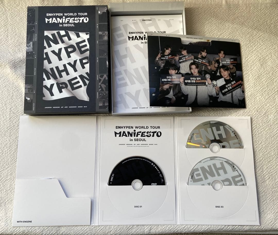 ENHYPEN MANiEST in SEOUL ツアー　DVD