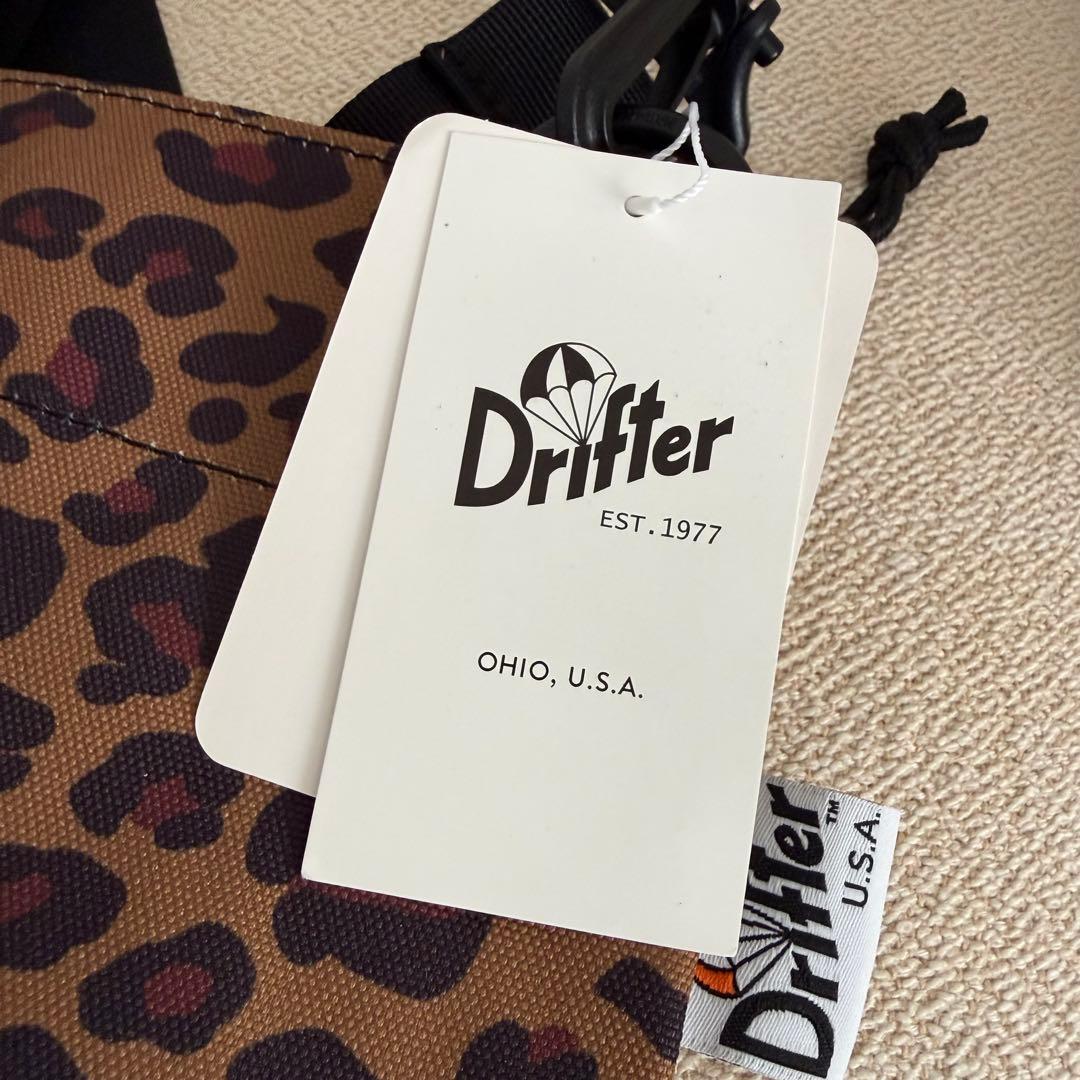 新品⭐️Jack Bunny! drifterドリフター⭐️ヒョウ柄特大トートバッグ