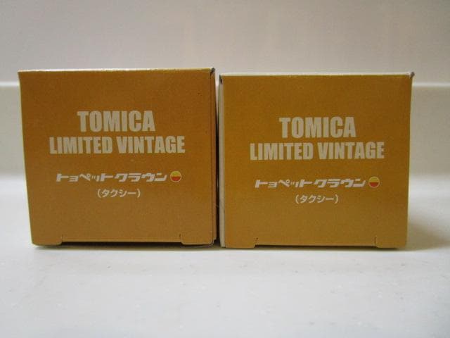 トミカLV/新品未開封/トミカショップ トヨペットクラウンタクシー2箱セット