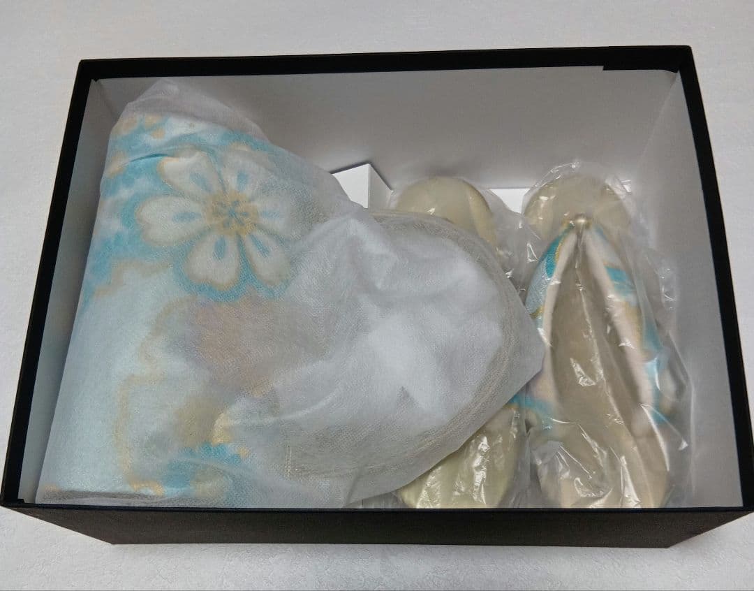 成人式　和装用バッグと下駄のセット