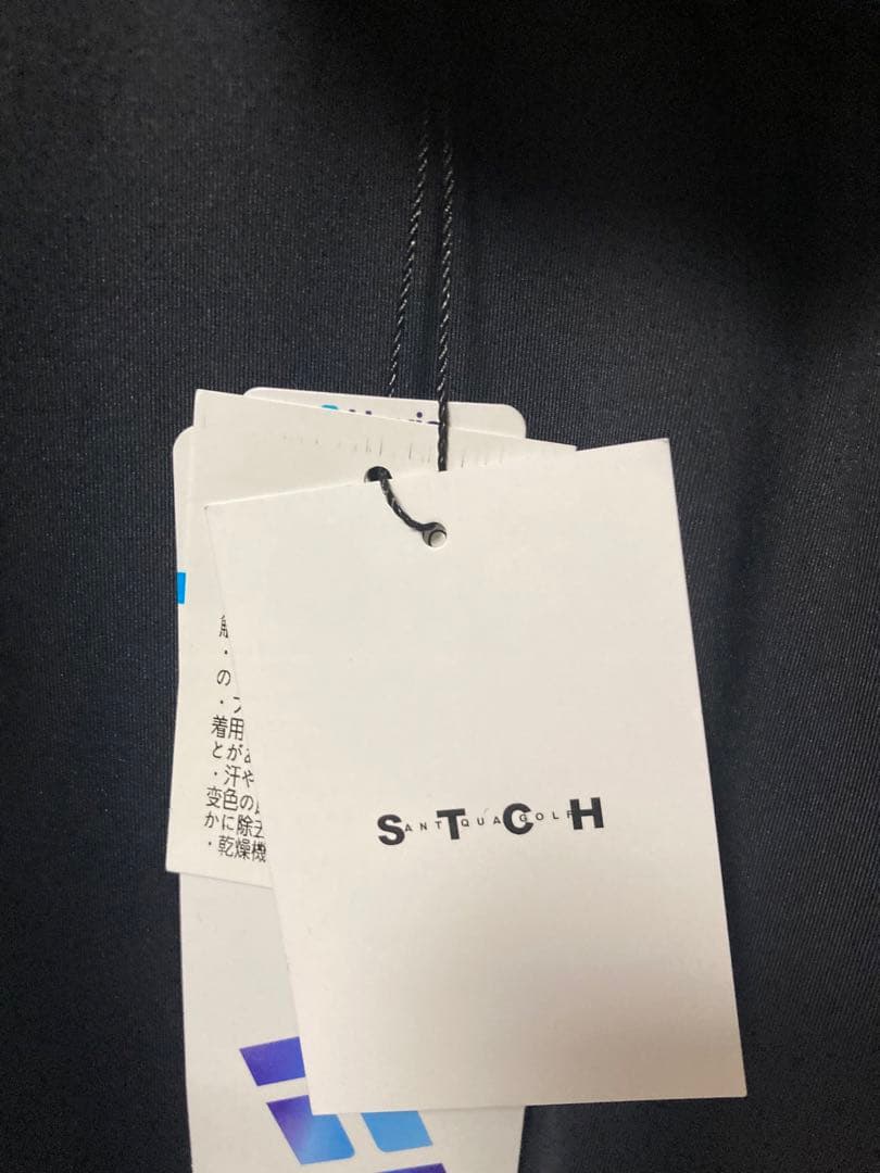 新品タグ付＊定価¥7,920＊ANTIQUA GOLF×STCH ロゴ入トップス