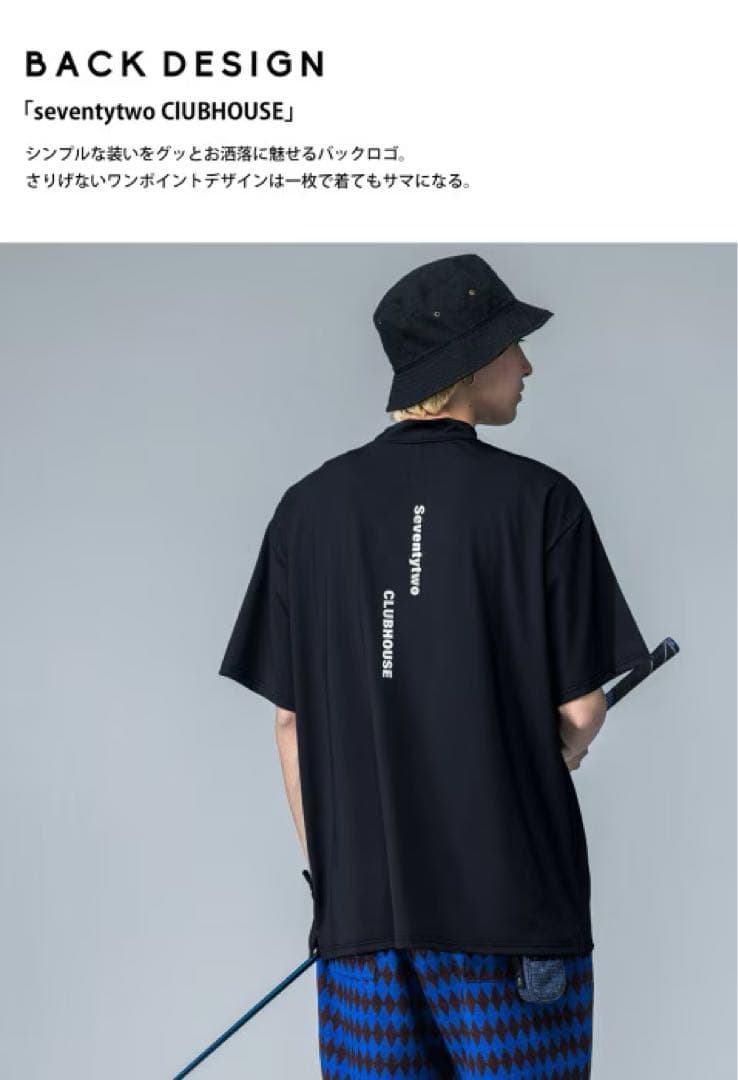 新品タグ付＊定価¥7,920＊ANTIQUA GOLF×STCH ロゴ入トップス