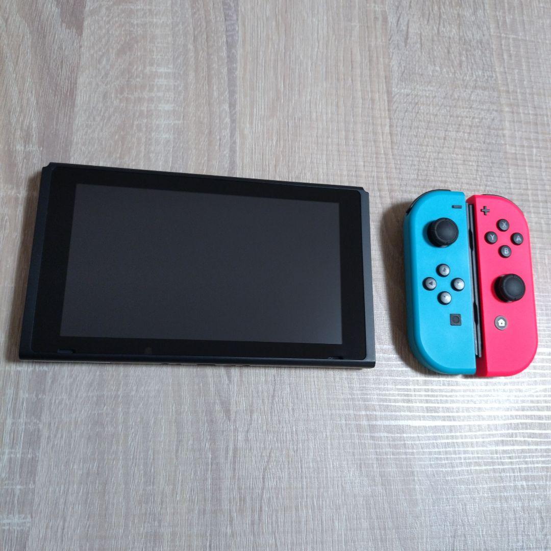 Nintendo Switch本体 +Joy-Con（ネオンカラー）+ケース付き