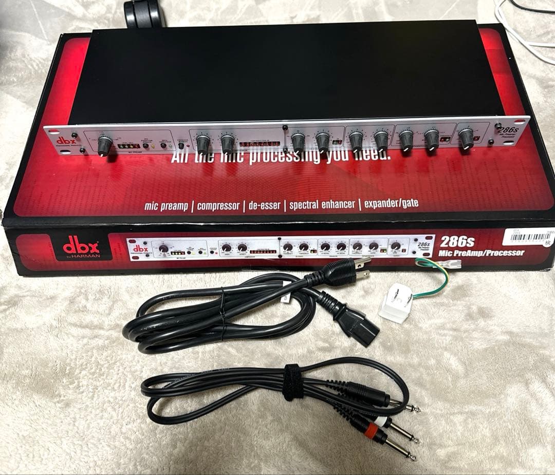dbx286s マイクプリアンプ/プロセッサー