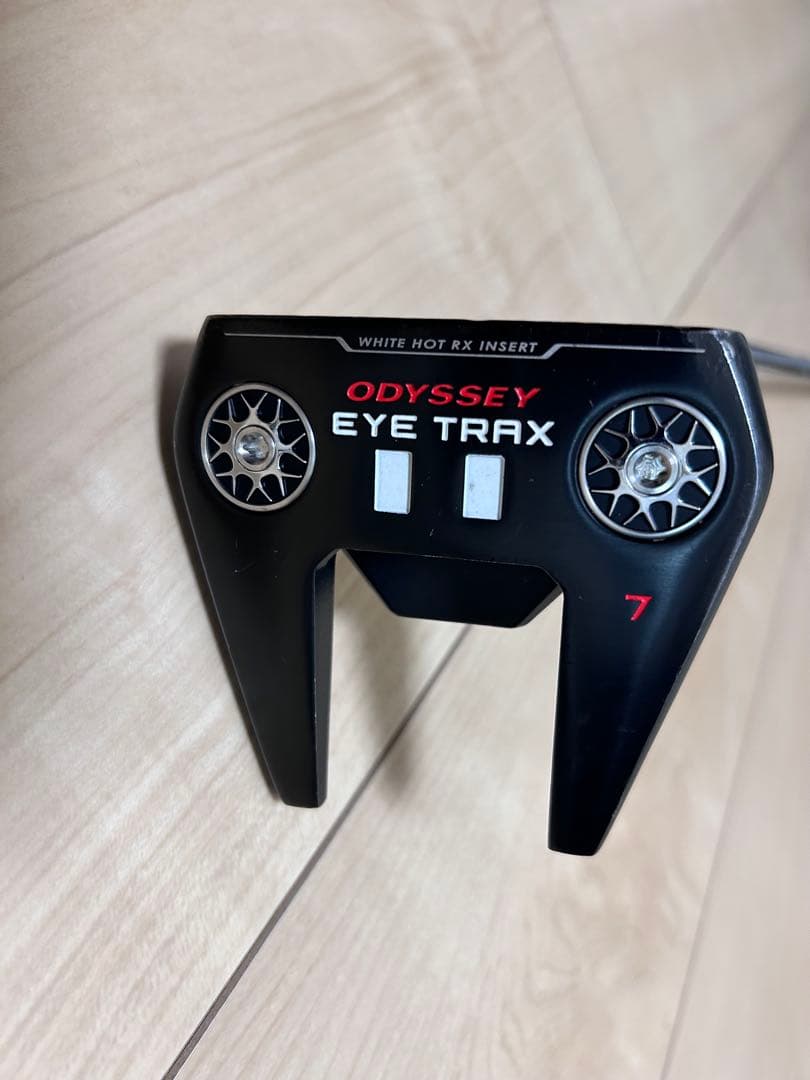ODYSSEY EYE TRAX パター ヘッドカバー付き
