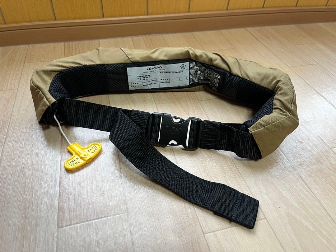 【美品】ダイワ(DAIWA)ライフジャケット ウエストタイプ【本日発送可能】